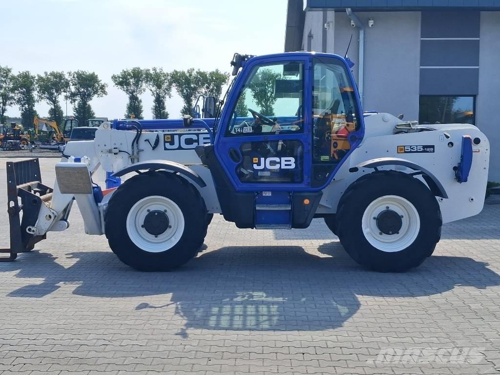 JCB 535-125 Hiviz 伸缩臂叉装车|叉装车
