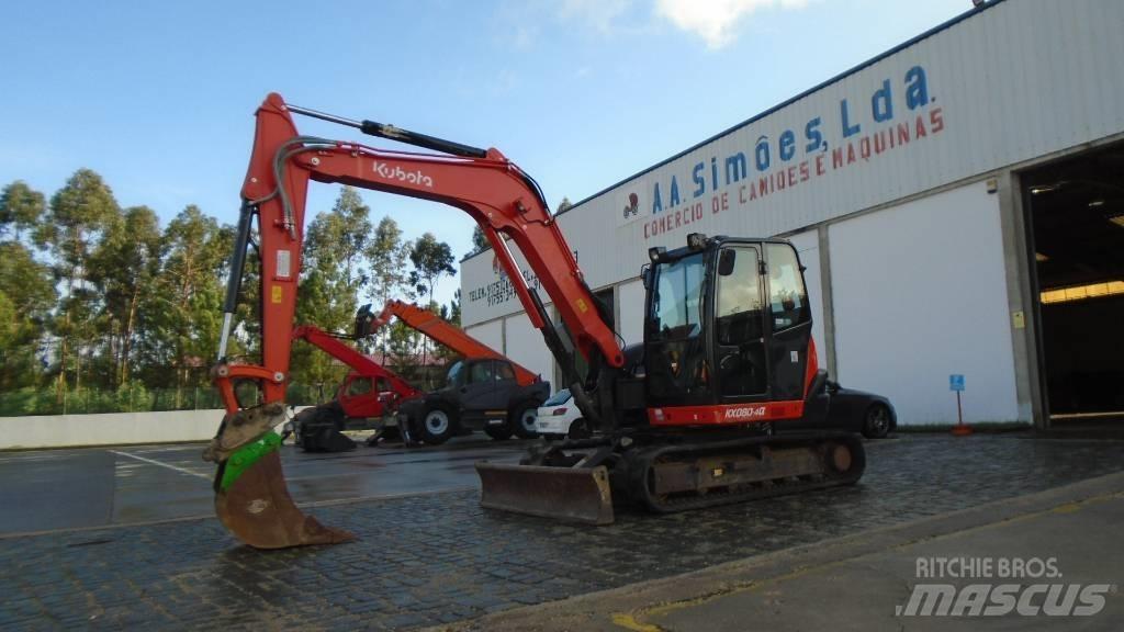 Kubota KX 080-4 中型挖掘机