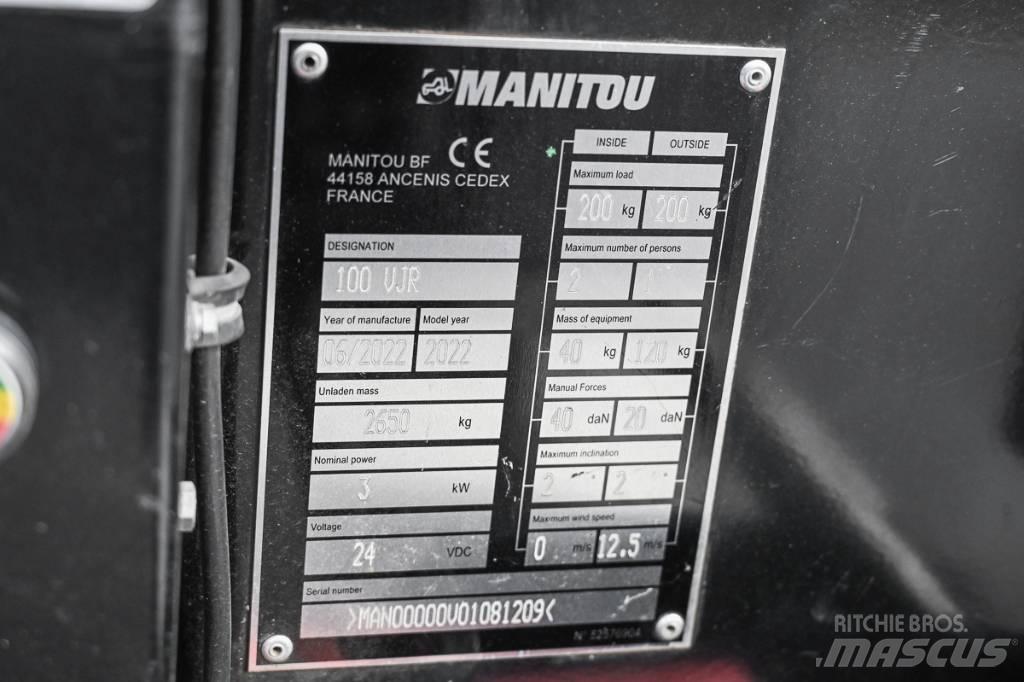 Manitou VJR 100 曲臂高空工作平台