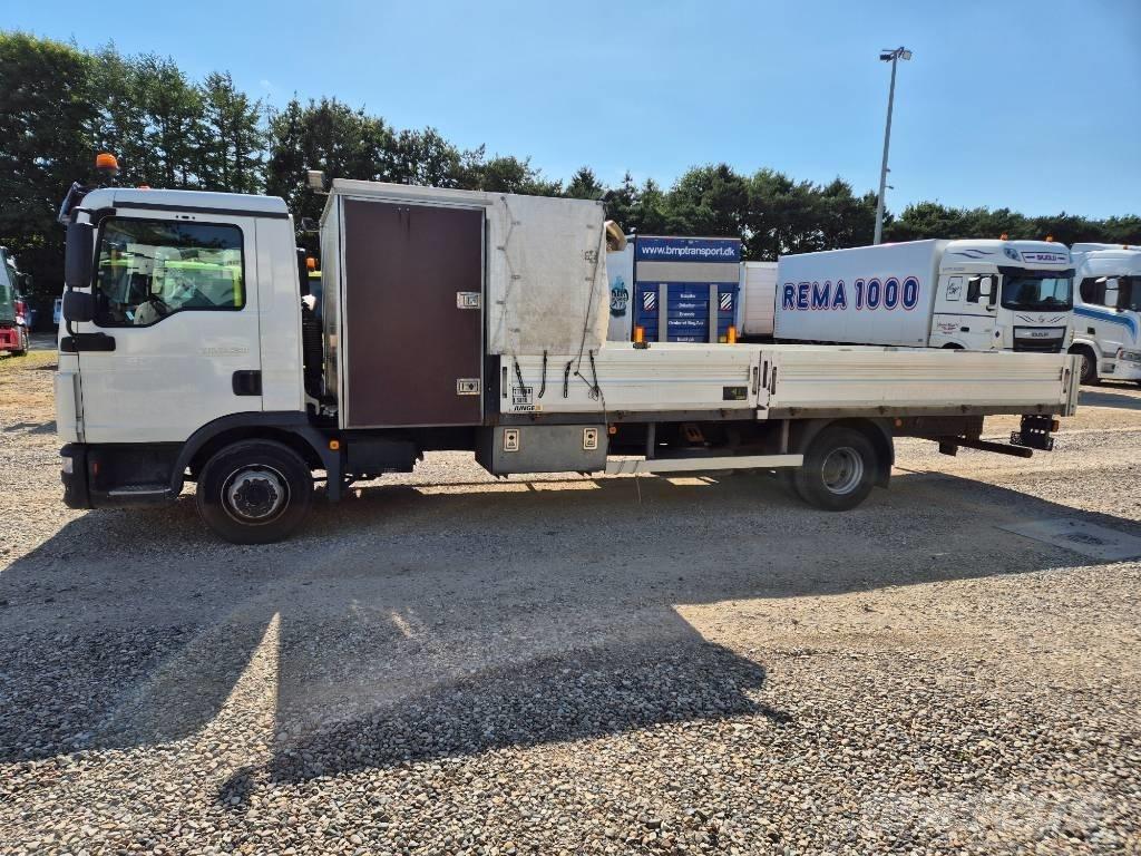 MAN TGL 12.250 平板栏板货车