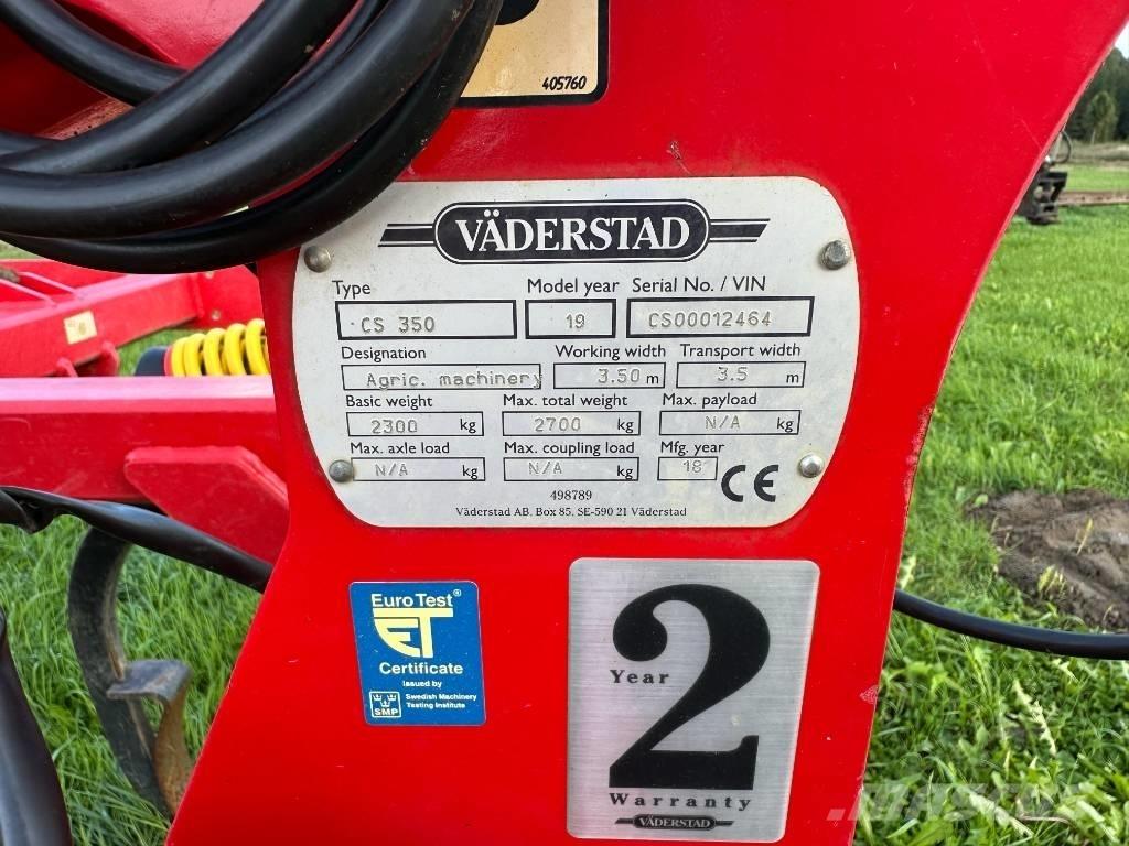 Väderstad Cultus350 手扶中耕机
