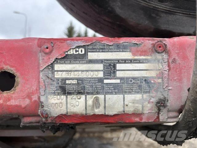 RKP Lavetti 2-aks 平板拖车