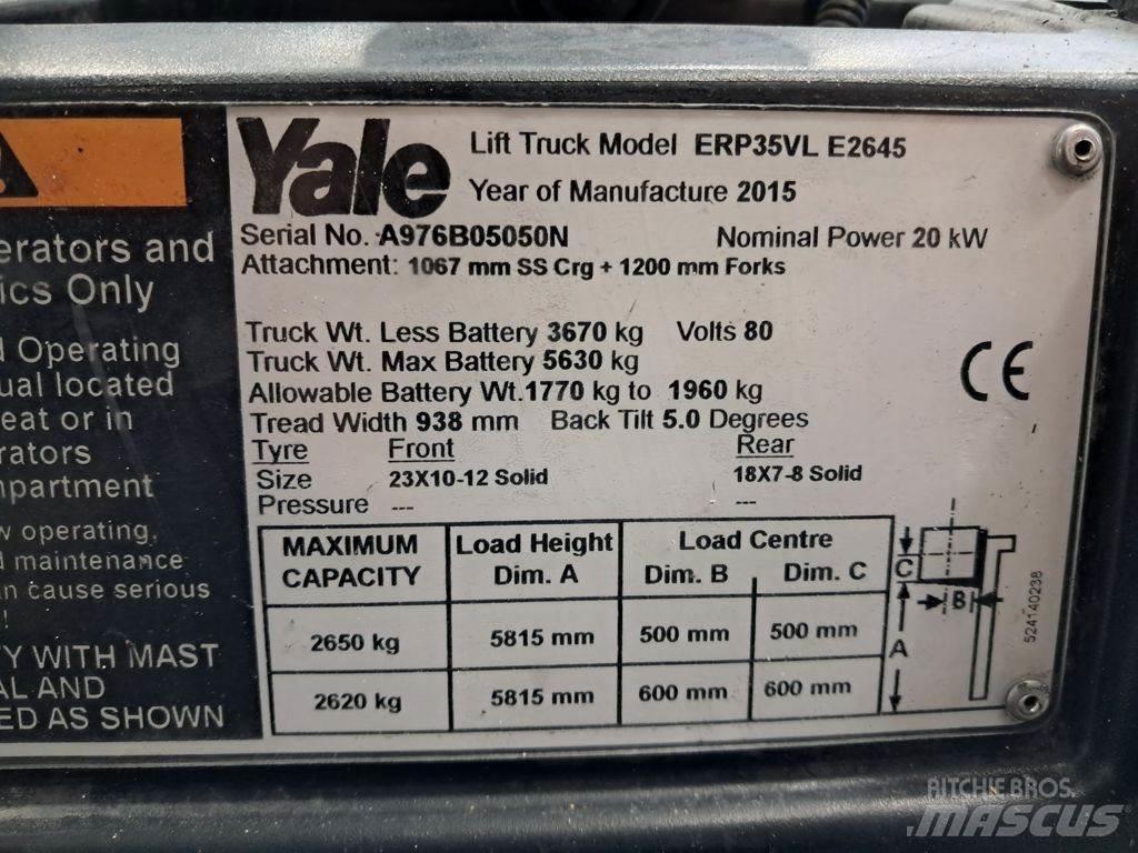 Yale ERP35VL 电动叉车