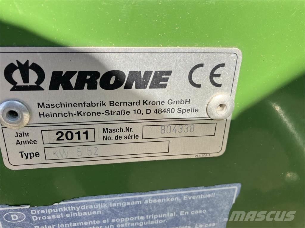Krone KW 5.52/4x7 犁耙和摊草机