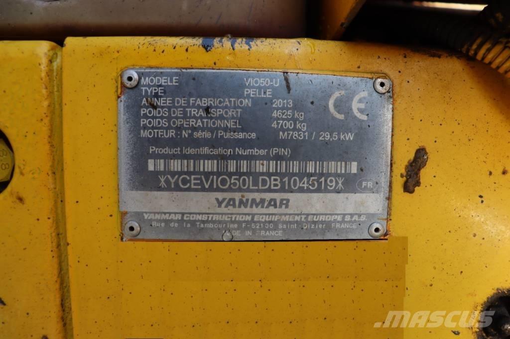 Yanmar Vio 50 U 小型挖掘机