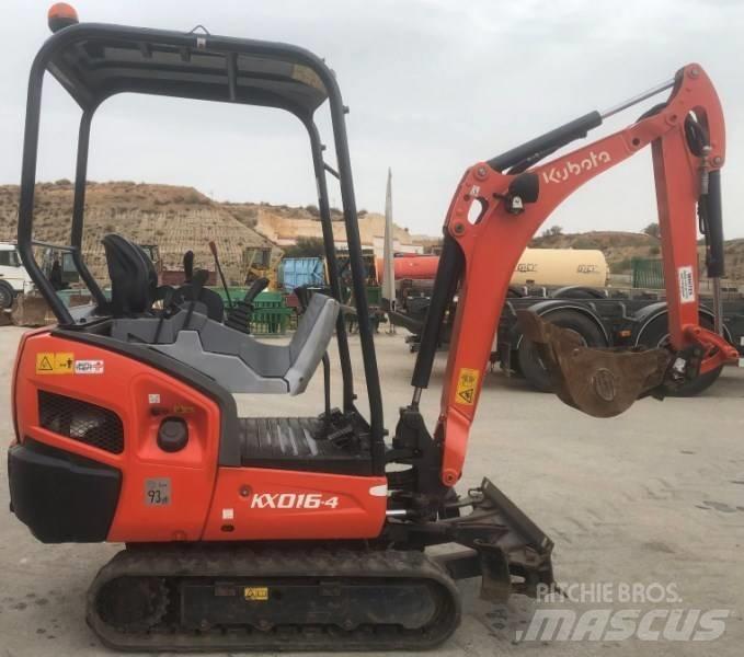 Kubota kx016-4 小型挖掘机