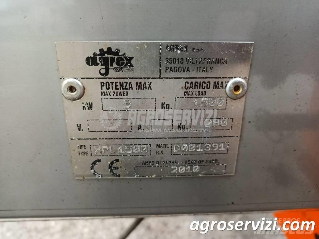 Agrex XPL 1500 矿物肥料撒播机