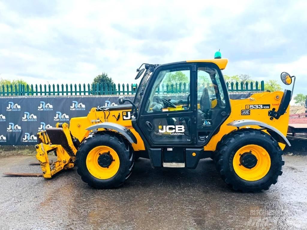 JCB 533-105 伸缩臂叉装车|叉装车
