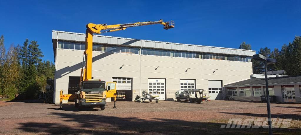 Scania P124 GB 车载式高空作业车