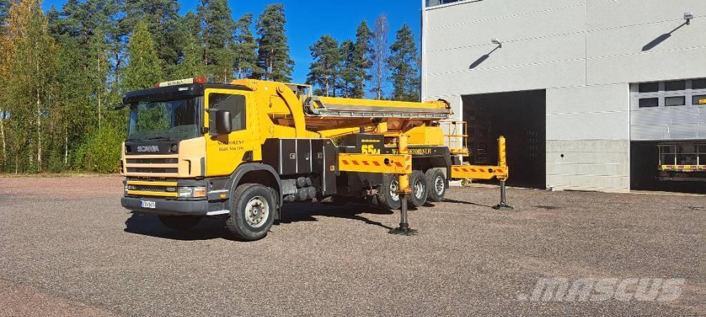 Scania P124 GB 车载式高空作业车