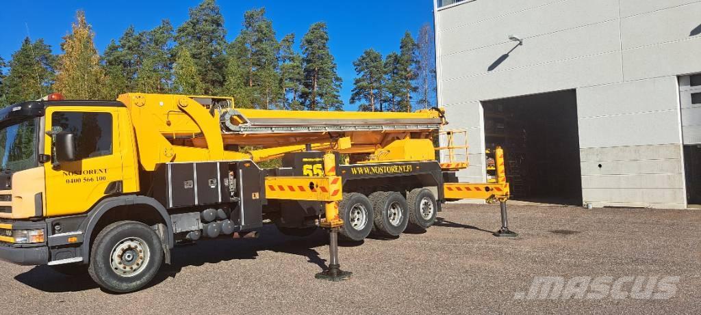 Scania P124 GB 车载式高空作业车