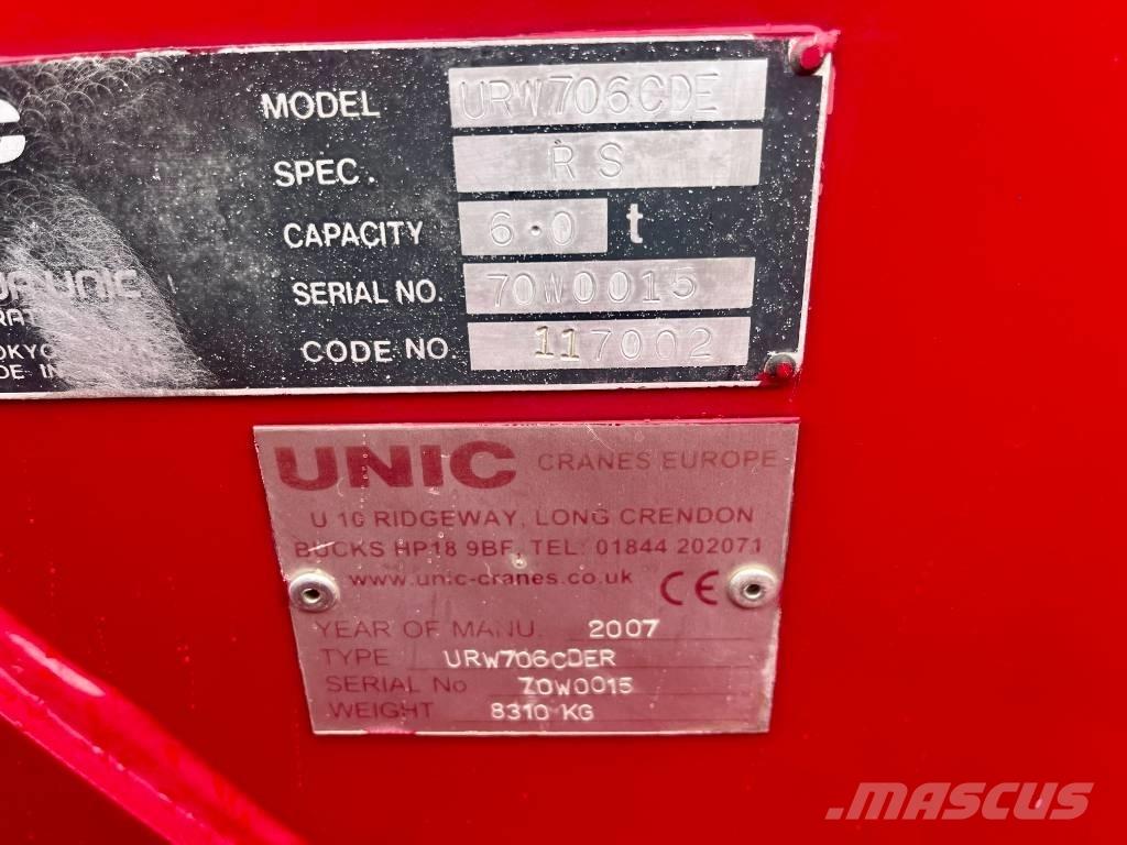 Unic URW 706 轻小型起重机