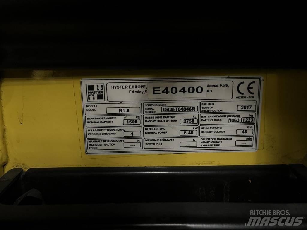 Hyster R1.6 前移式叉车