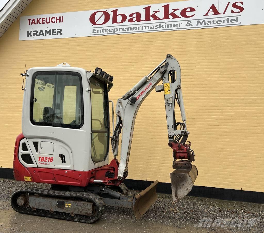 Takeuchi TB 216 小型挖掘机