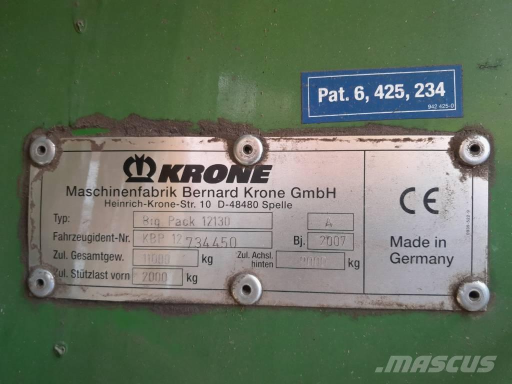 Krone Big Pack 12130 方捆打捆机