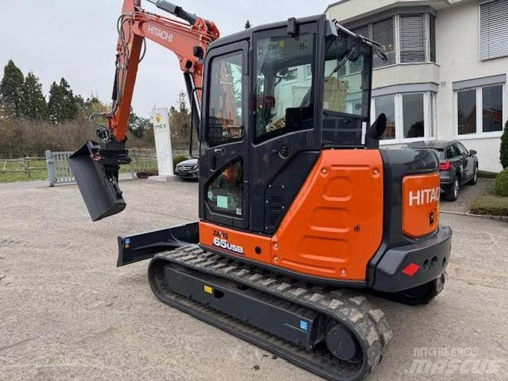 Hitachi ZX65 USB-6 小型挖掘机