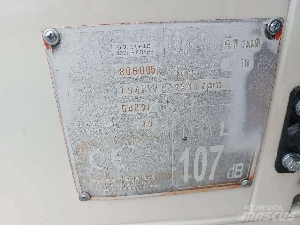 Terex RT100 越野轮胎起重机︳越野吊︳越野起重机︳移动式起重机