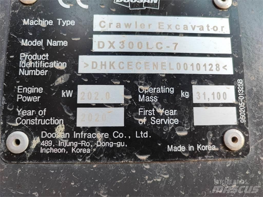Doosan DX300LC-7 履带挖掘机