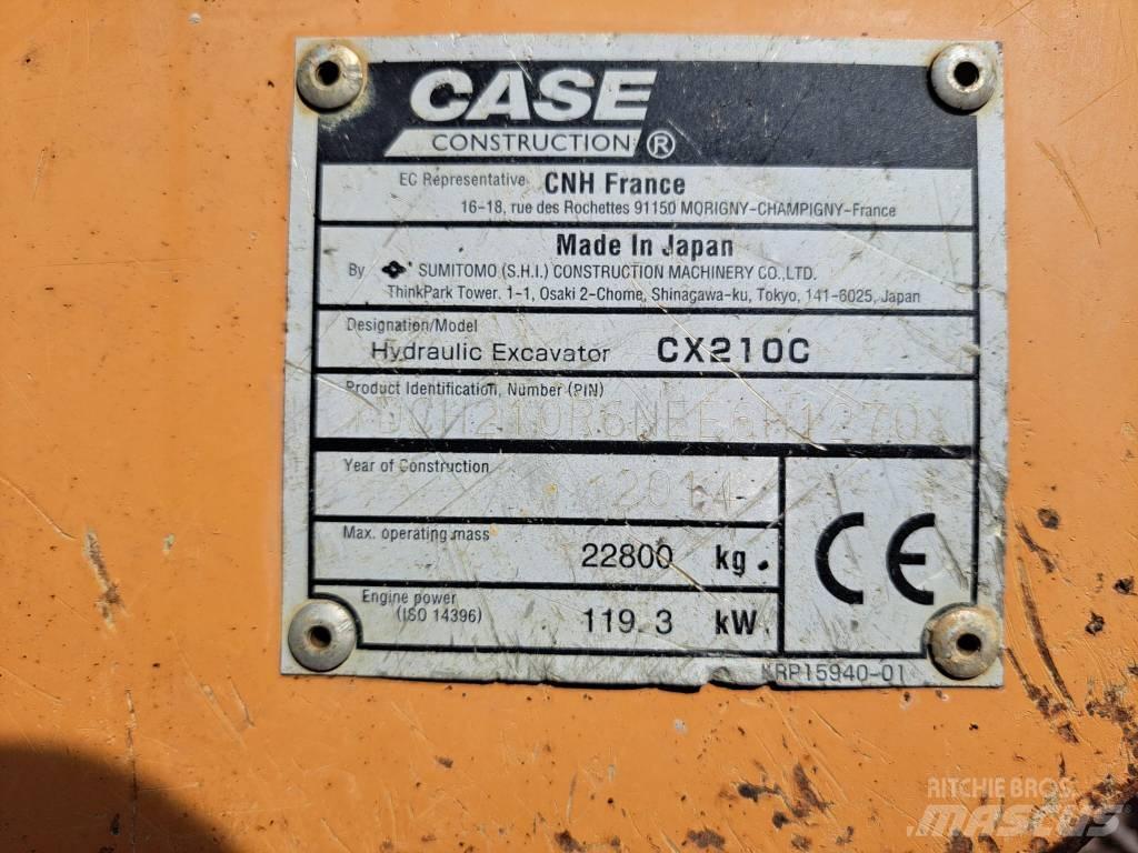 CASE CX 210 C 履带挖掘机