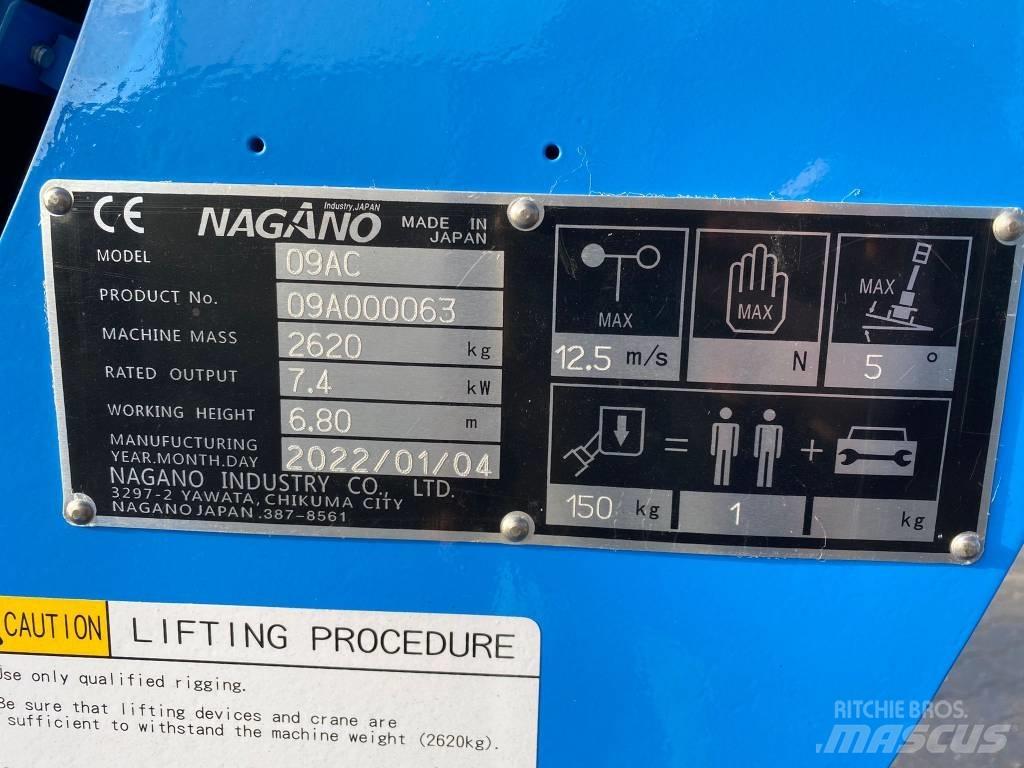 Nagano 09 AC 曲臂高空工作平台