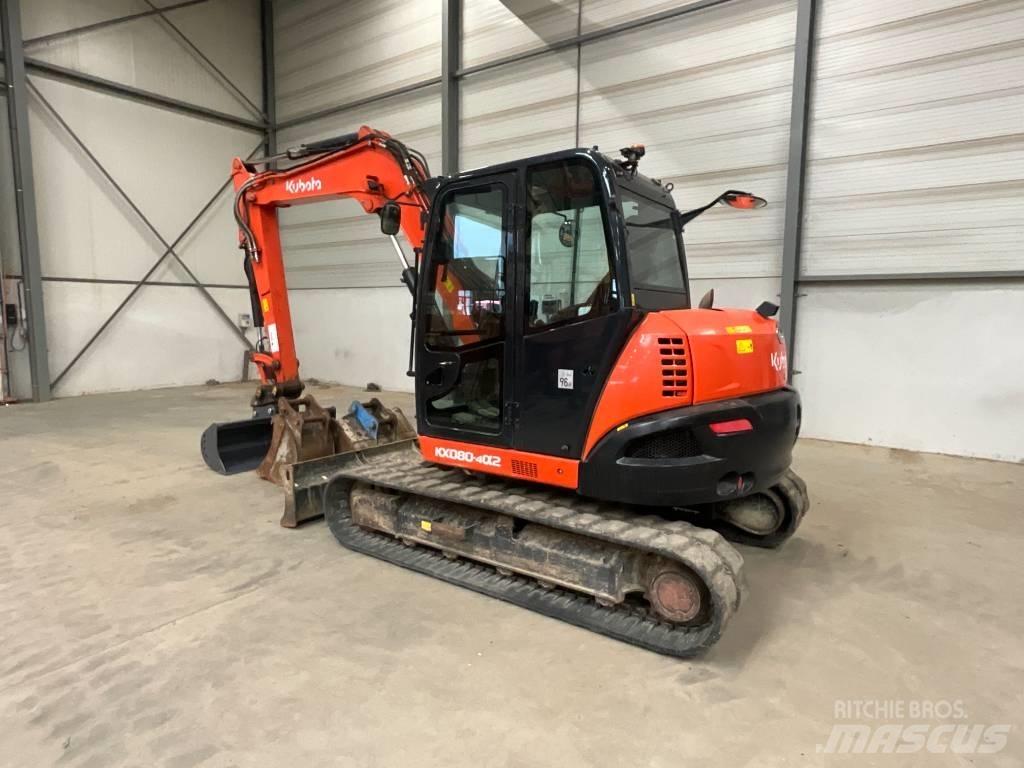 Kubota KX 080-4 A 2 中型挖掘机