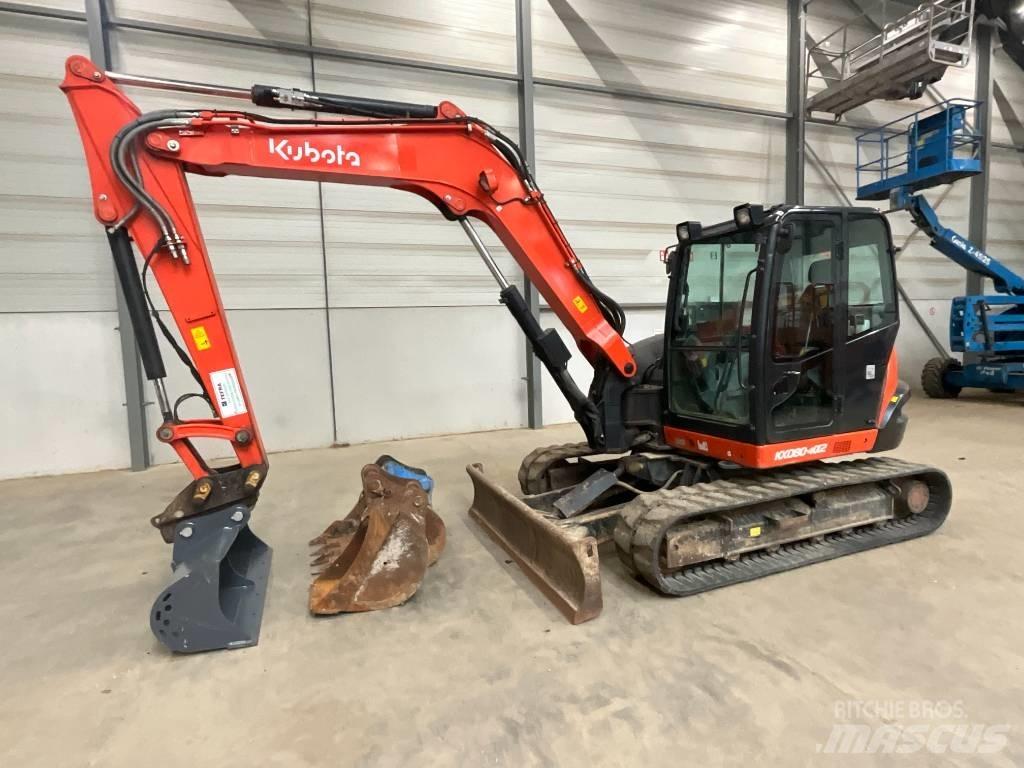 Kubota KX 080-4 A 2 中型挖掘机
