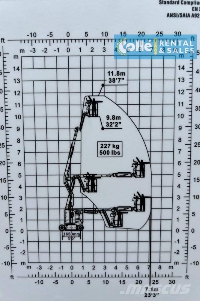 Magni EAB12AC | 2025 曲臂高空工作平台