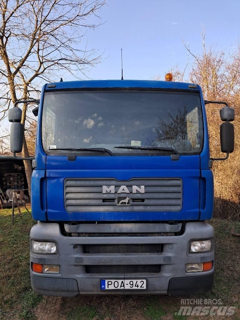 MAN 18.360 FLLC 平板栏板货车