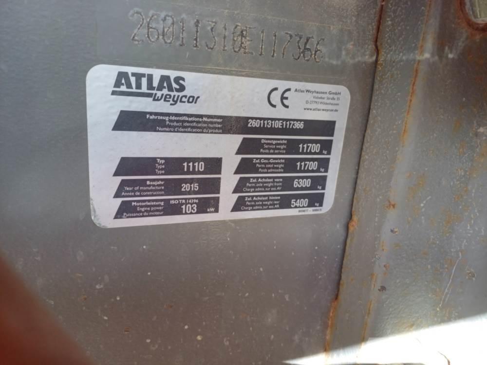 Atlas 1110 土壤压实机