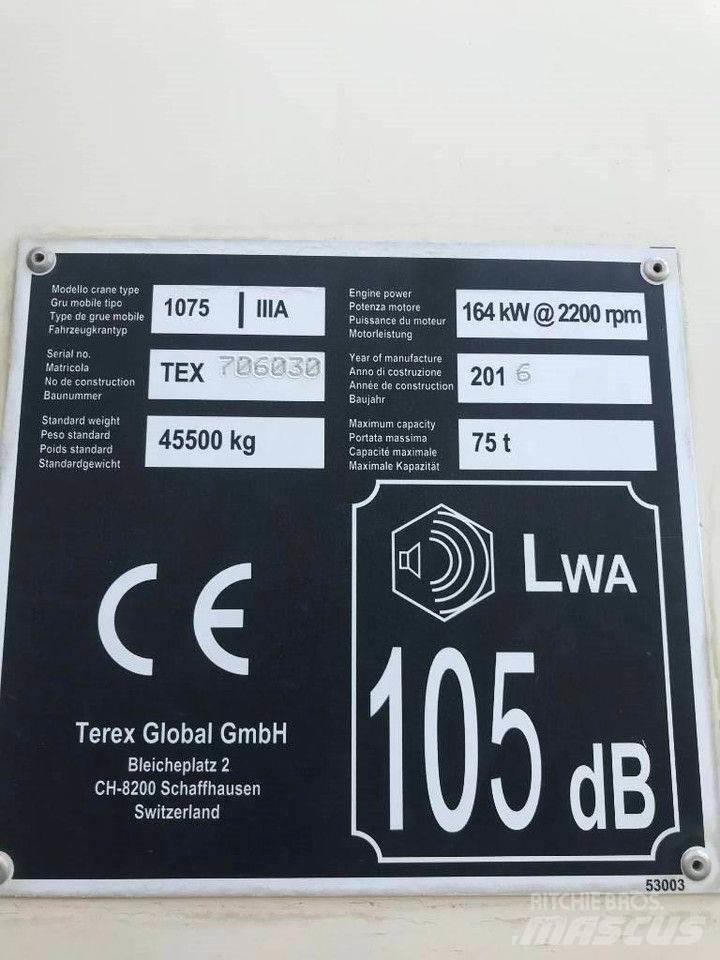 Terex 1075 越野轮胎起重机︳越野吊︳越野起重机︳移动式起重机