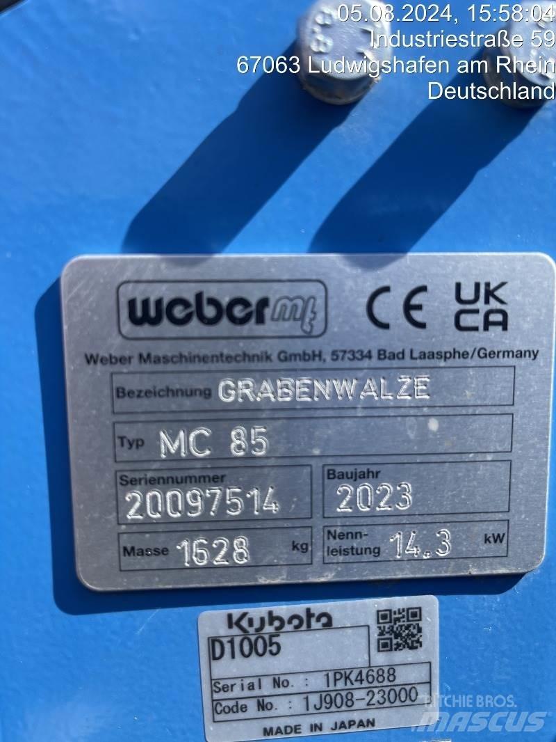 Weber MC85 滚筒