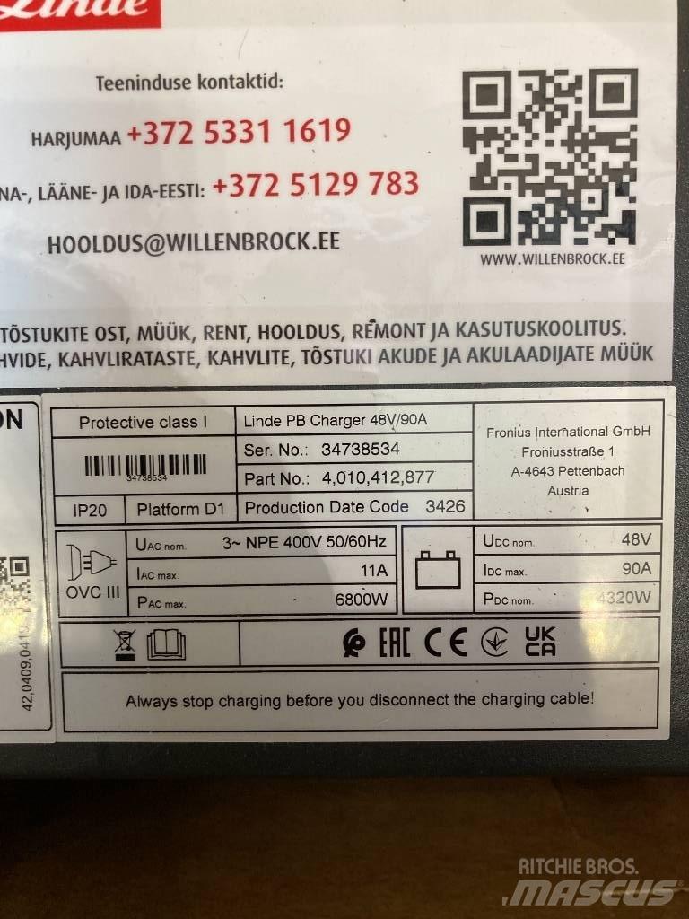 Linde R14HD/1120 前移式叉车