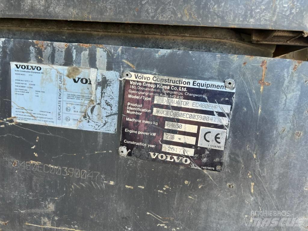 Volvo EC480EHR 组装挖掘机