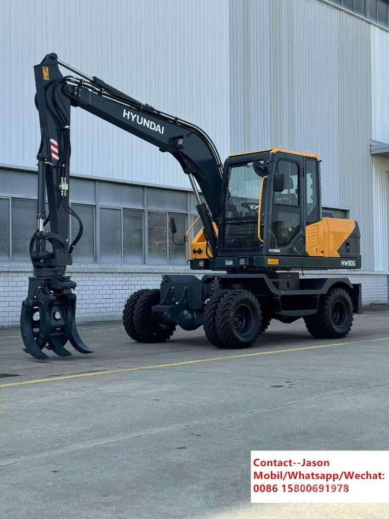 Hyundai HW80 轮式挖掘机
