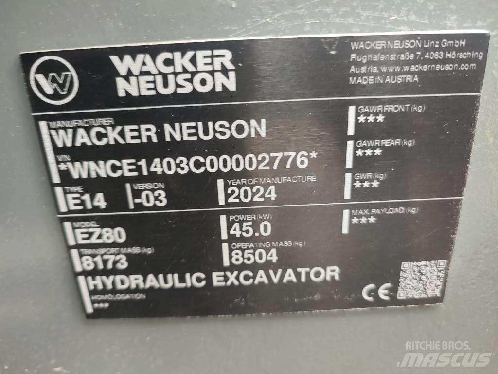 Wacker Neuson EZ 80 中型挖掘机