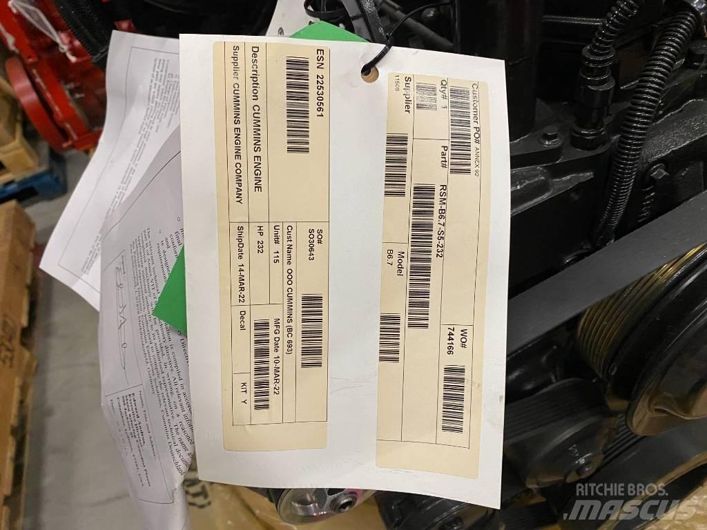 Cummins QSB6.7 农业机械-其他