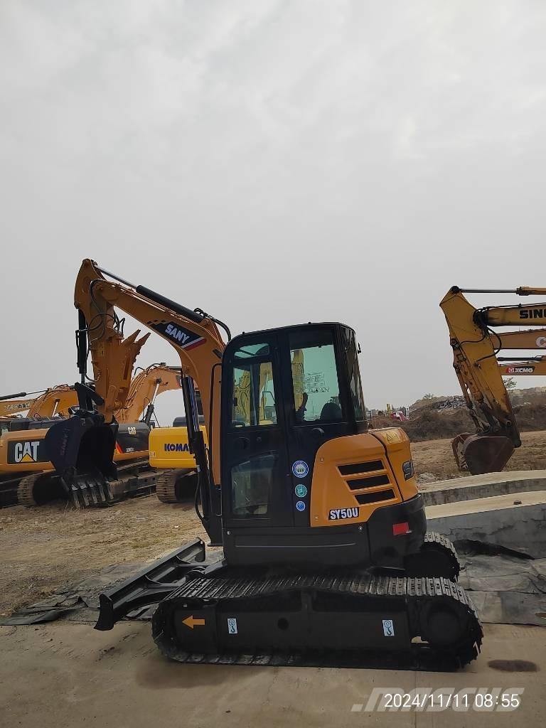 Sany 50u excavator 小型挖掘机