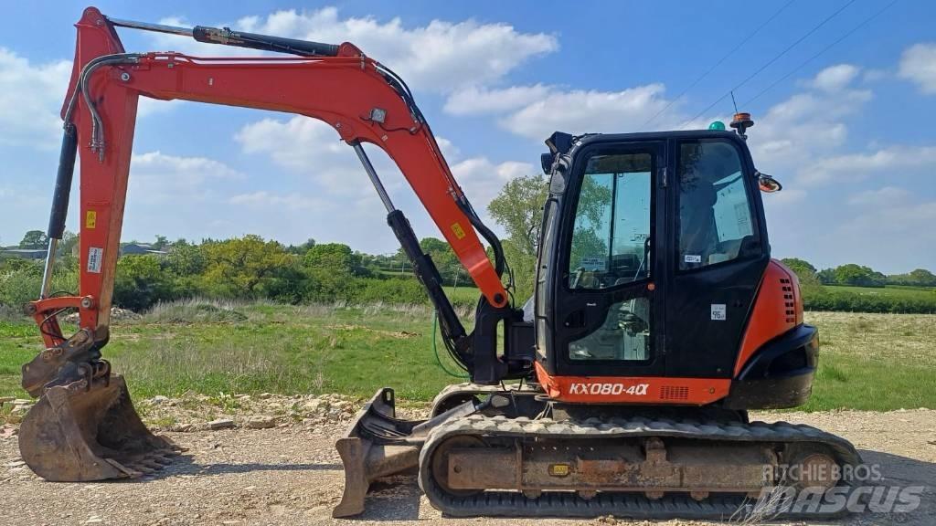 Kubota KX 080-4 中型挖掘机