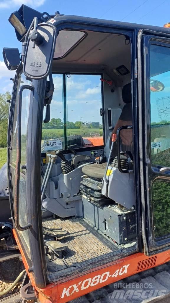 Kubota KX 080-4 中型挖掘机