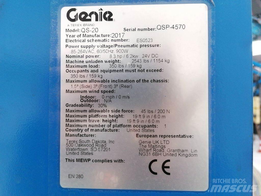 Genie QS-20 直臂高空工作平台
