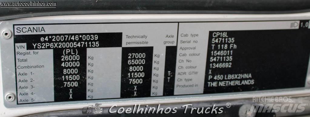 Scania P 450 集装箱叉车