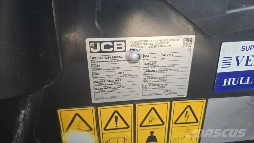 JCB 540-140 伸缩臂叉装车|叉装车