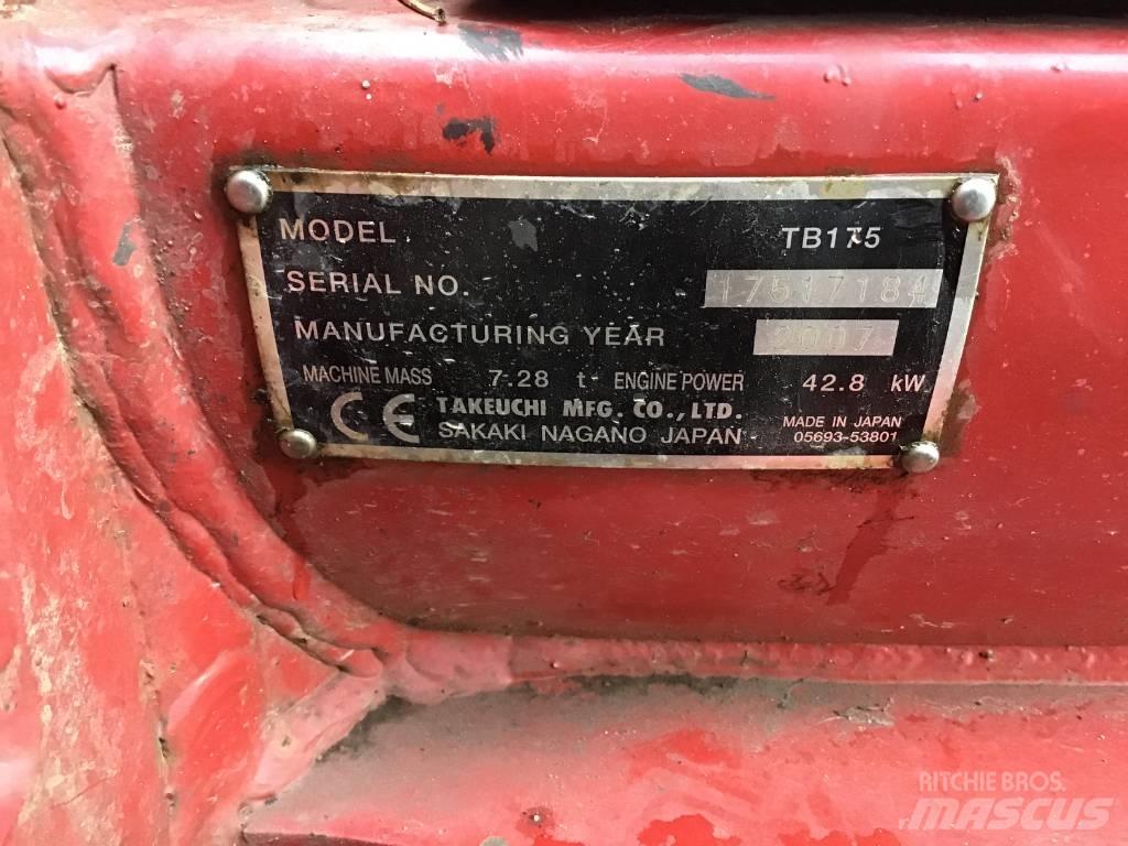 Takeuchi TB 175 中型挖掘机