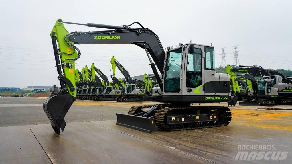 Zoomlion ZE75G 中型挖掘机
