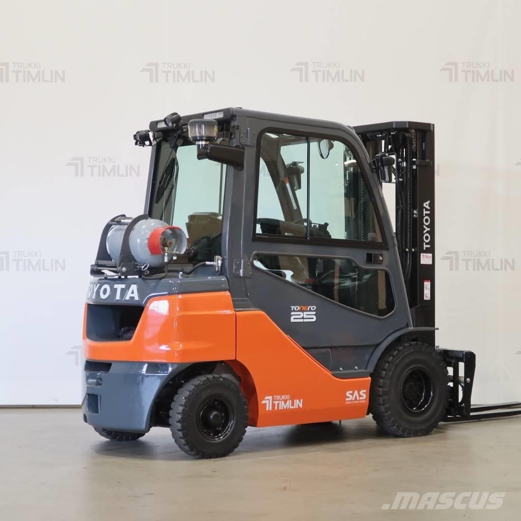 Toyota 02-8FGF25 天然气叉车