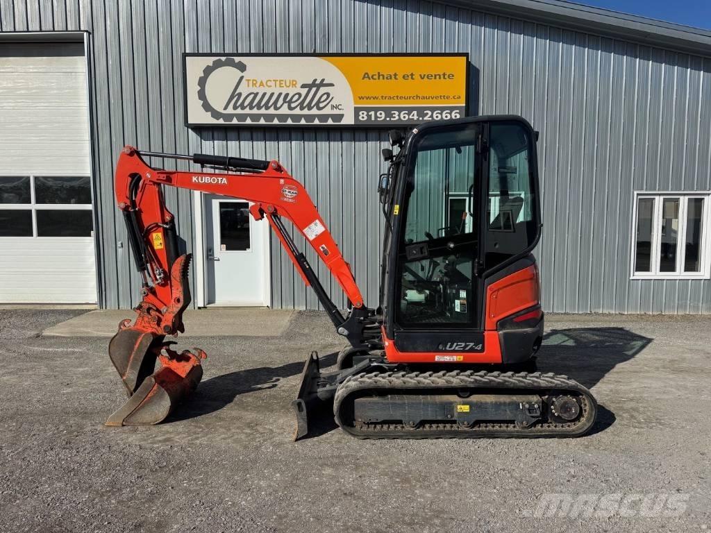 Kubota U 27-4 小型挖掘机
