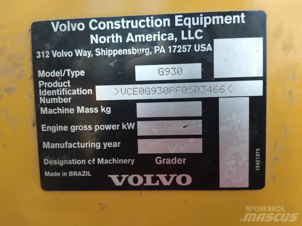 Volvo G 930 平地机/推土机