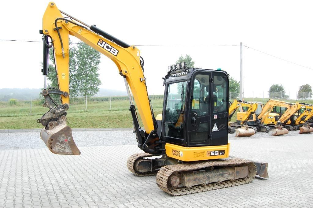 JCB 55Z-1 Aircon 小型挖掘机