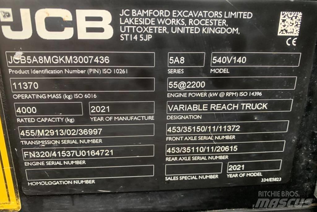 JCB 540-140 伸缩臂叉装车|叉装车