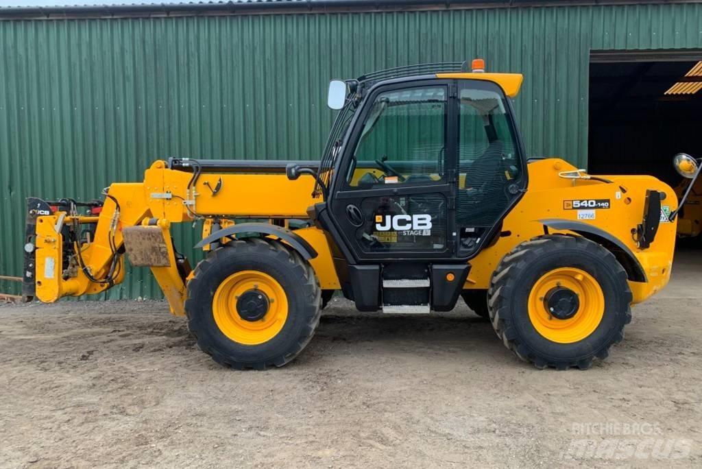 JCB 540-140 伸缩臂叉装车|叉装车